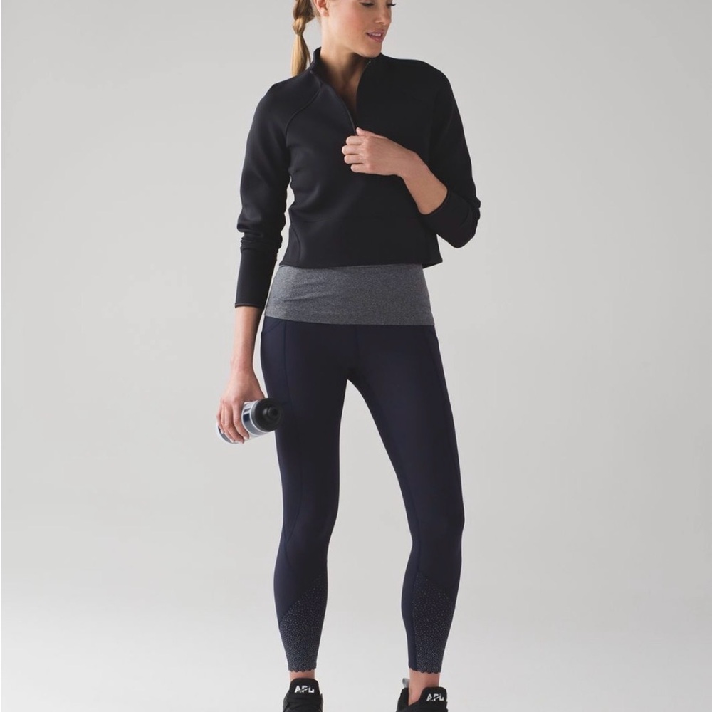 lululemon kicking asphalt 1/2 zip  Top